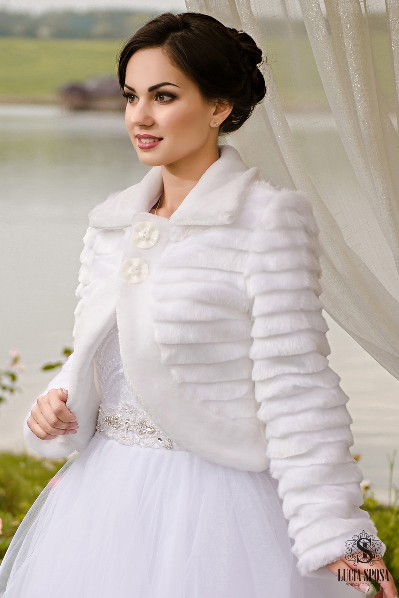Bridal coat EB-sh-65 | Ricca Sposa bridal boutique